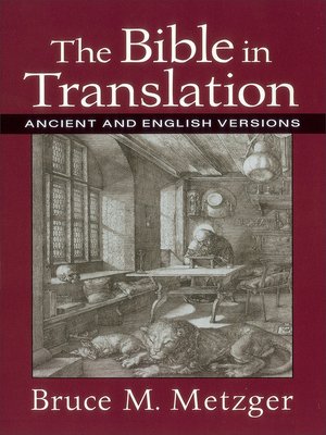 cover image of The Bible in Translation
